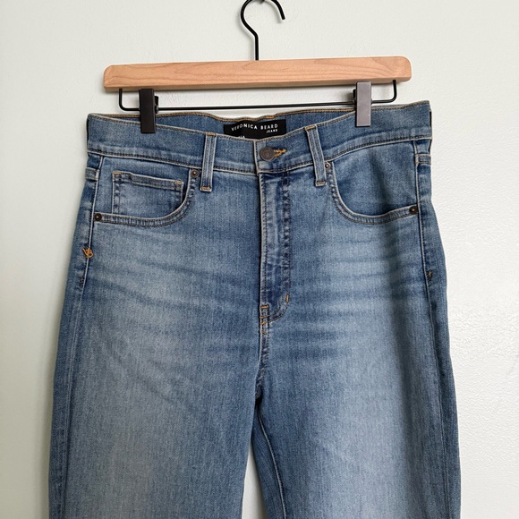 Veronica Beard Debbie Skinny High Rise Blue Jeans - Picture 2 of 6